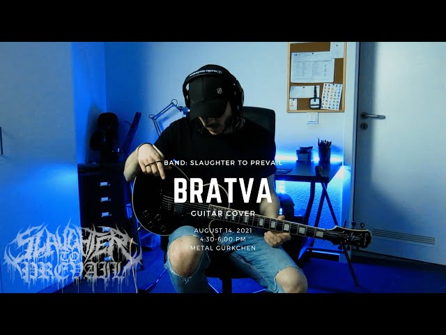 SLAUGHTER TO PREVAIL - Bratva | Guitar Cover class=