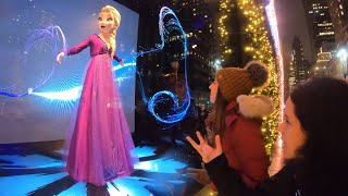 Walking Rockefeller Center and Saks Fifth Ave with Jennifer O'Brien and Sarah Funk (December 2019)