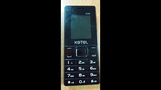 Kgtel K350 password reset mtk6261 password remove