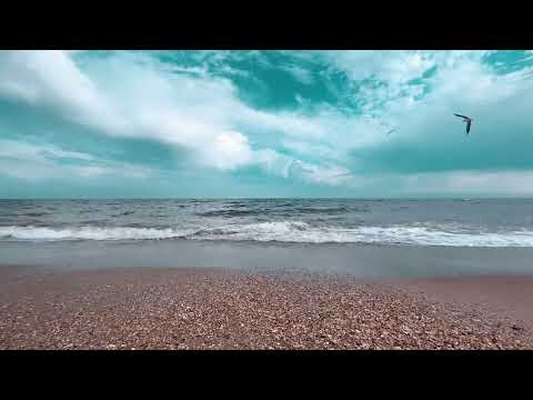 راحة نفسية يساعدك صوت امواج البحر الهادئه يساعدك علي النوم و الاسترخاء والتركيز والراحة النفسية