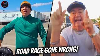 WHEN BIKERS FIGHT BACK | ROAD RAGE GONE WRONG | Angry People, Karens, Drivers & Cops vs Bikers #5