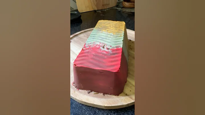 Giant Chocolate Bar Part 2! Not Dubai Chocolate  #giant #thickchocolate  #dubaichocolate