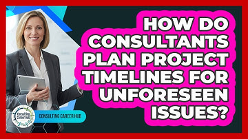 How Do Consultants Plan Project Timelines For Unforeseen Issues? - Consulting Career Hub