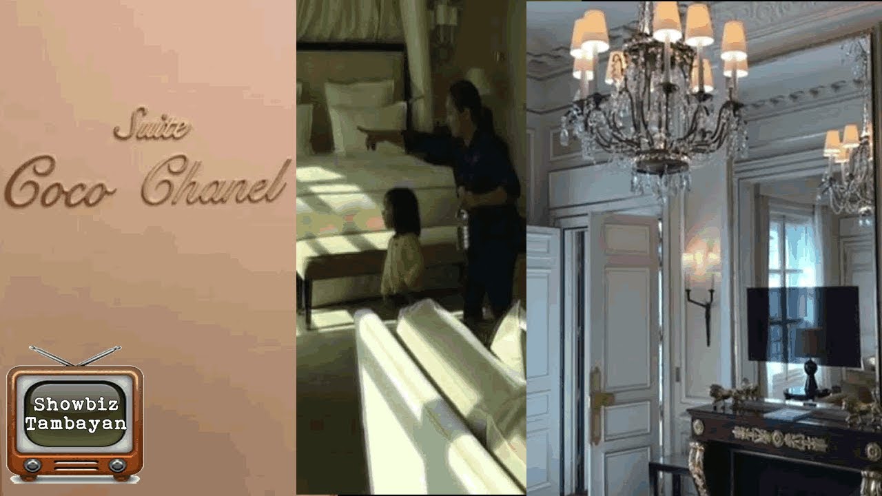 Vicki Belo gave a tour of their Coco Chanel Suite in Paris! 
