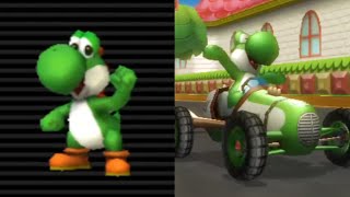 Mario Kart Wii  Yoshi Gameplay leaf Cup50cc