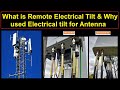 What is remote electrical tilt  why used electrical tilt for antennas  ret cable  asig cable
