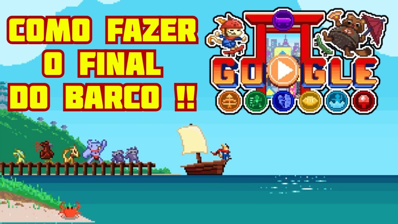 ZERANDO O JOGO Doodle Champion Island 