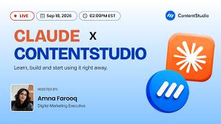 Claude x ContentStudio: How to Automate Social Media screenshot 1