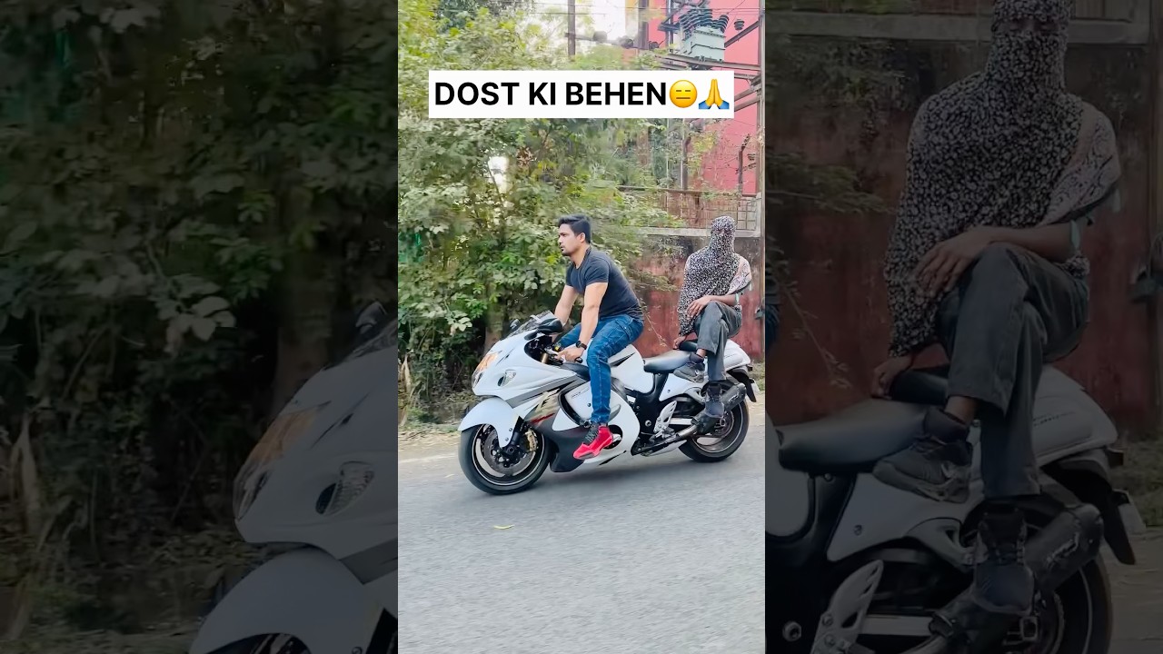 DOSTI me dhoka nahi✅😎 #farazstuntrider #superbikes #bikers #hayabusa #bike