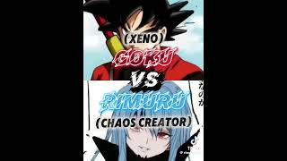 Rimuru All Form Vs Goku All Form