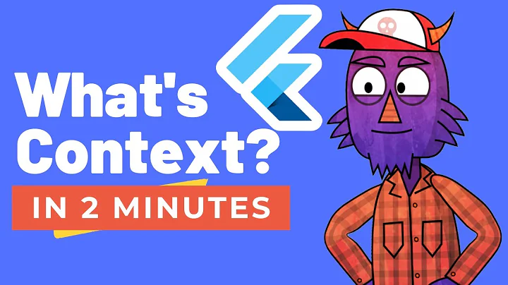 Flutter  "CONTEXT" in 2 minutes | Whats context in flutter?