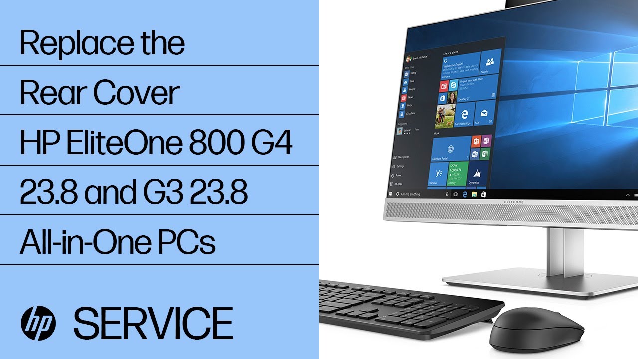 how to change wifi password How to Replace the Rear Cover | HP EliteOne 800 G4 23.8 and G3 23.8 All-in-One PCs