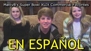 MattyB's Super Bowl XLIX Commercial Favorites (Subtitulado En Español)
