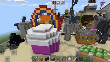 Minecraft PE SpongeBob world mod showcase part 1