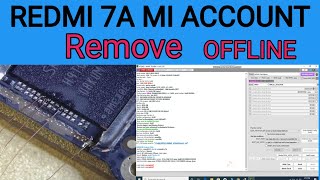 Redmi 7A Mi Account Remove  | Mi Account Bypass offline with UFI | How to Remove Mi Account