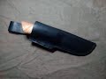 Нож для ходовой охоты из стали р18. Нож из рапида. Нож из быстрореза. Hunting knife