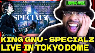 【海外の反応】King Gnu - SPECIALZ LIVE in TOKYO DOME // ライブの方がいい？ // 渋しぶ谷や事じ変へん Shibuya