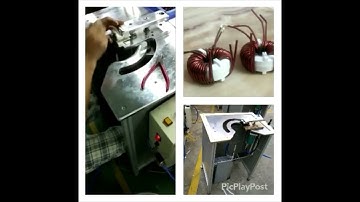 Toroidal winding machine NCR-01MK. For common mode choke coils