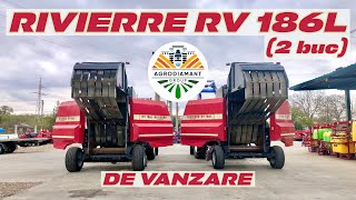 Rivierre RV 186L prese pentru baloti rotunzi - DE VANZARE - AgroDiamant | 0744298305