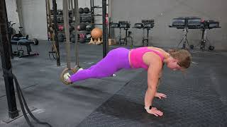 Feet Elevated Ring Plank