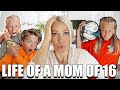 DAY in the LiFE of a Working MOM w/ 16 KiDS!!