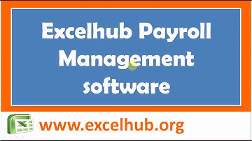 Payroll software in excel excelhub
