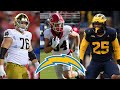 Chargers full 2024 draft class college highlights  la chargers