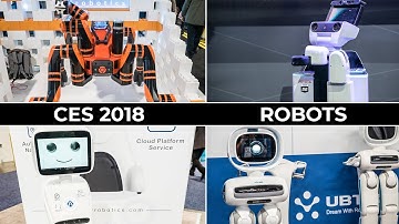 CES 2018 - Robots at the Consumer Electronics Show