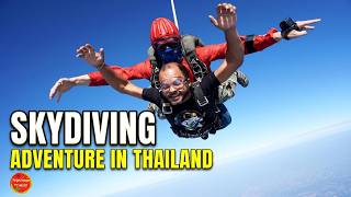 Wanna feel the thrill of #skydiving  #thailand #thailandtravel #adventuretravel #adventuresports