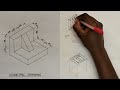 Lesson 3  Third angle Orthographic Projection #orthographicprojection #technicaldrawing mp4