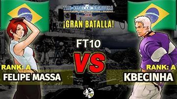 FELIPE MASSA vs KBECINHA SUPER BATALLA FT10 KOF 2002