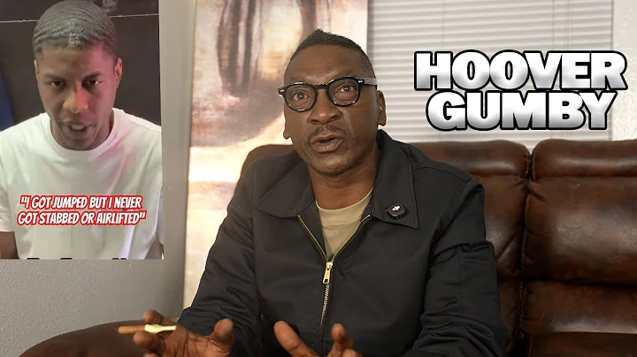 Hoover Gumby on B Brazy standing on his H Blank tattoo