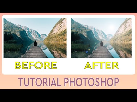 Lens Flare Photoshop | Tutorial Photoshop