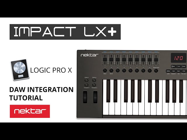 Nektar Impact LX+ Tutorial - Logic Pro X DAW Integration class=