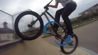 Cum sa dai/faci kickflip pe bmx (Crankflip tutorial Bogdan Nicola)