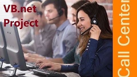 How to make VB net Project   Call Center Management   Visual Basic Project   Demo VB113