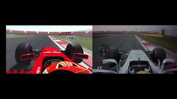 F1 China 2017 - Real vs Rf2