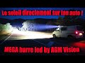 Éclairage EXTRÊME par AGM Vision sur le Hiace 4x4 !! J'ai JAMAIS vu ça !!!