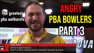 Biggest PBA outbursts PART 3 | Angry PBA bowlers