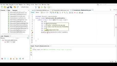 Contoh program java netbeans menghitung nilai rata-rata