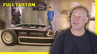Ian Roussel Rebuilds The Space Junkie Car | Full Custom Garage