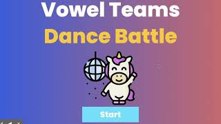 Vowel Teams Dance Battle | Game Perfect For Distance Learning!