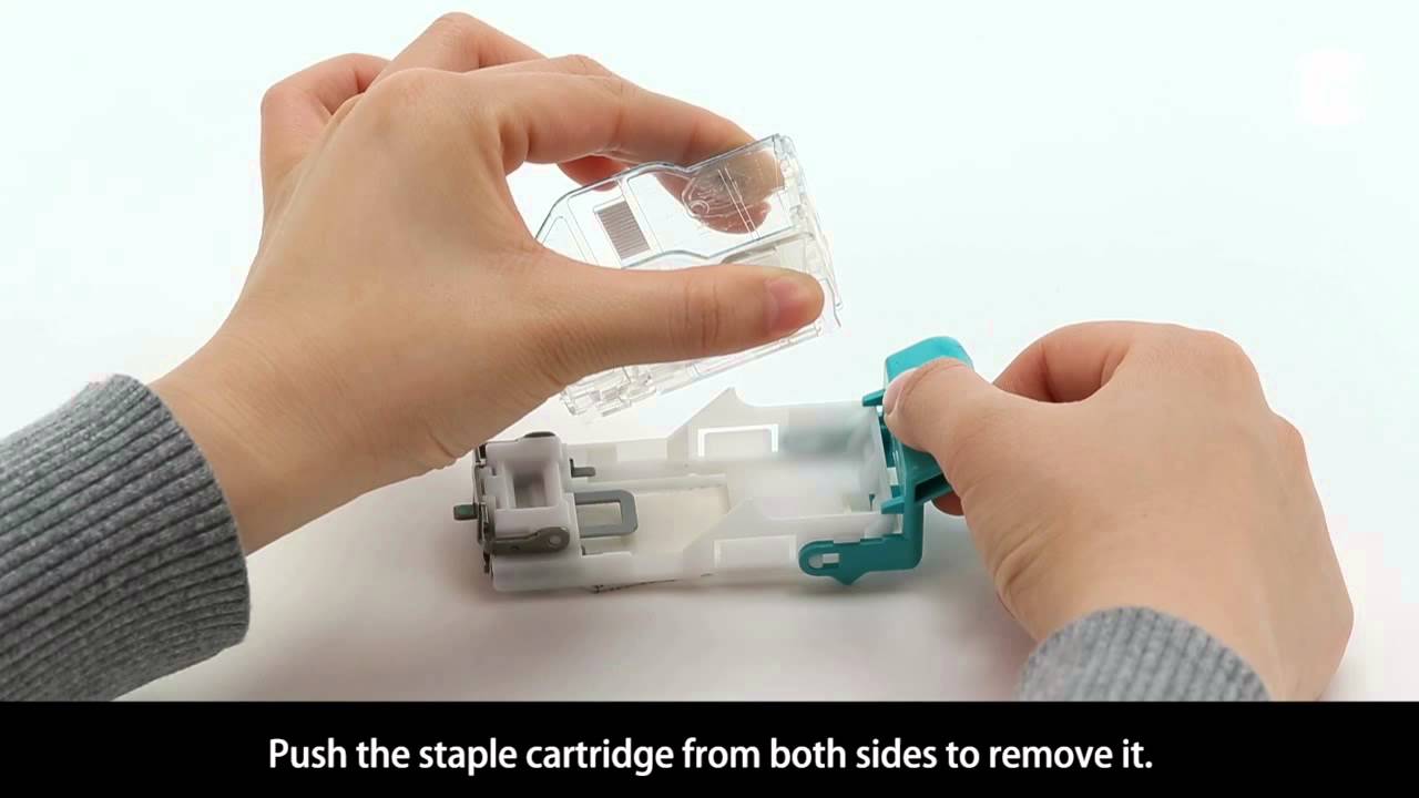 Canon iR-ADV C250i/C350i: Staple Cartridge Replacement ... Canon iR-ADV C250i/C350i: Staple Cartridge Replacement ...