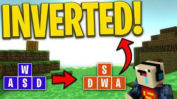 Minecraft But the Controls are INVERTED!