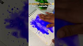 AI image recreate ചെയ്തപ്പോൾ 😳✨ chatgpt challenge | art challenge Malayalam | painting Malayalam
