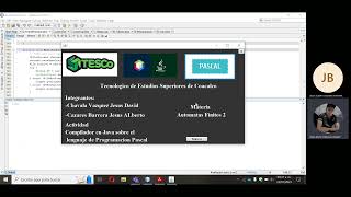 Compilador en Java Netbeans sobre el lenguaje de programación Pascal