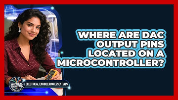 Where Are DAC Output Pins Located on a Microcontroller?