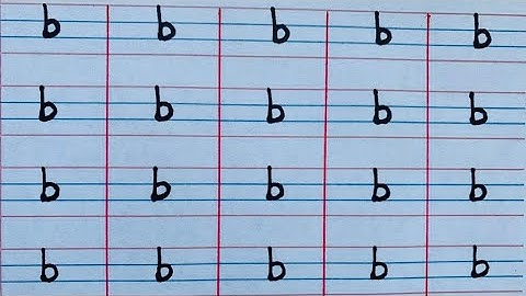 Learn to write small b |Lowercase letters for kids|Small letter alphabets writinglAlphabets learning