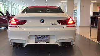 2018 Bmw M6 Cold Start