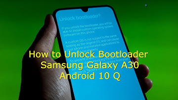 How to Unlock Bootloader Samsung Galaxy A30 Android 10 Q